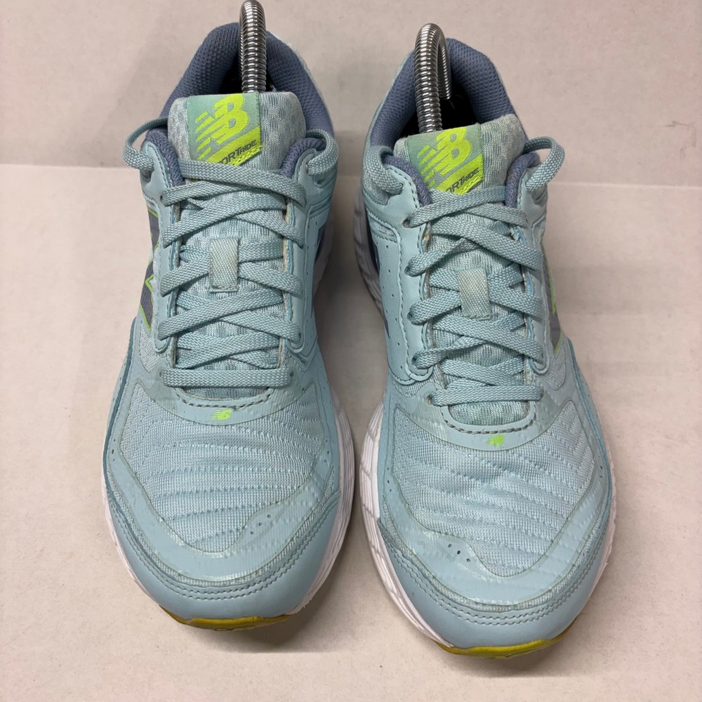 New Balance Women's 520 v2 Running Shoes Synthetic Blue Lime 9.5 Comfort Ride - Picture 11 of 14
